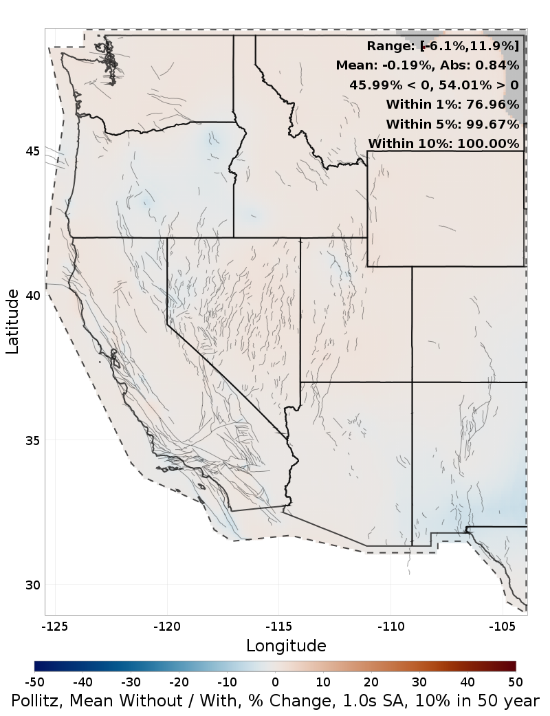 Percent Difference Map