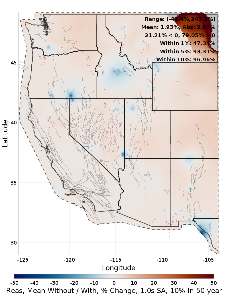 Percent Difference Map