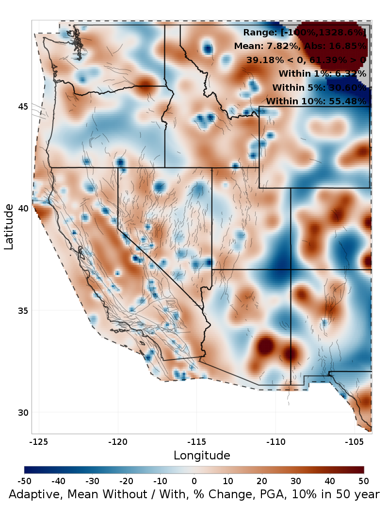 Percent Difference Map