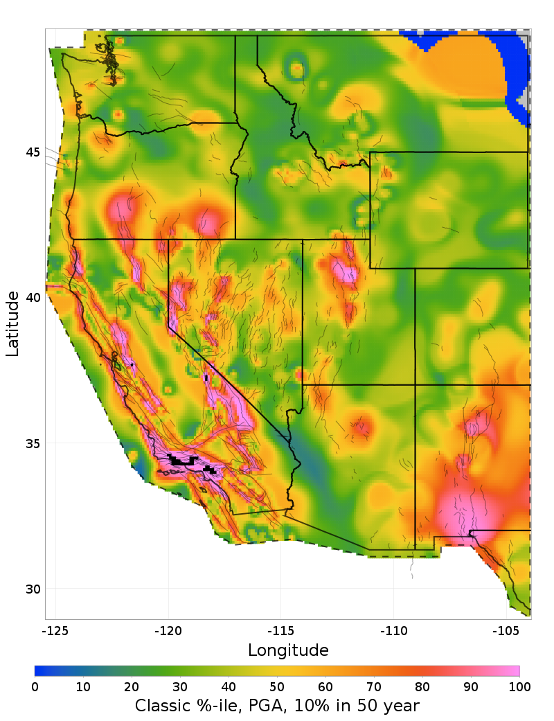 Percentile Map