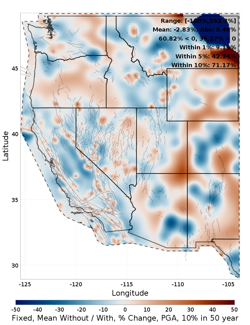 Percent Difference Map