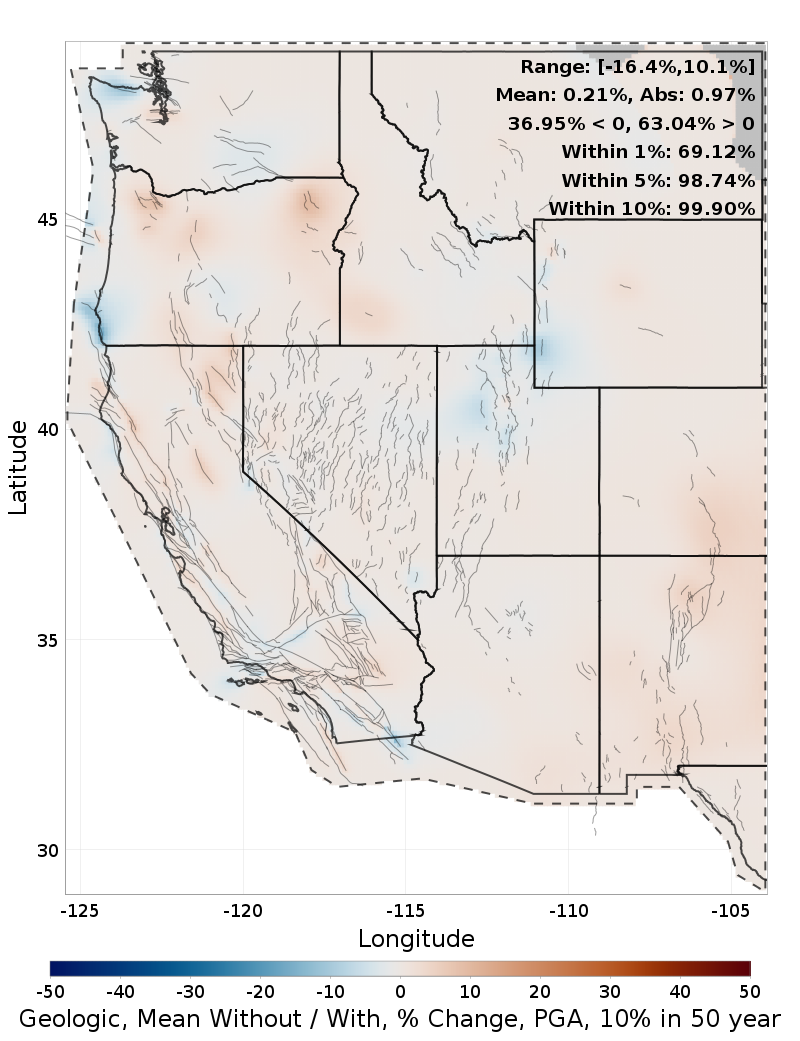 Percent Difference Map