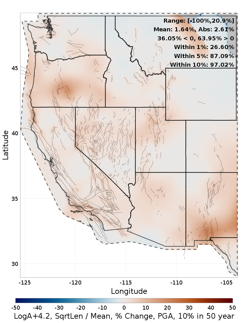 Percent Difference Map