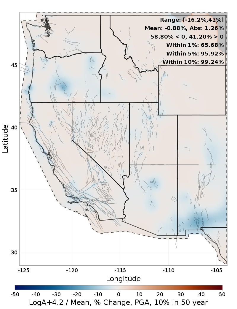 Percent Difference Map