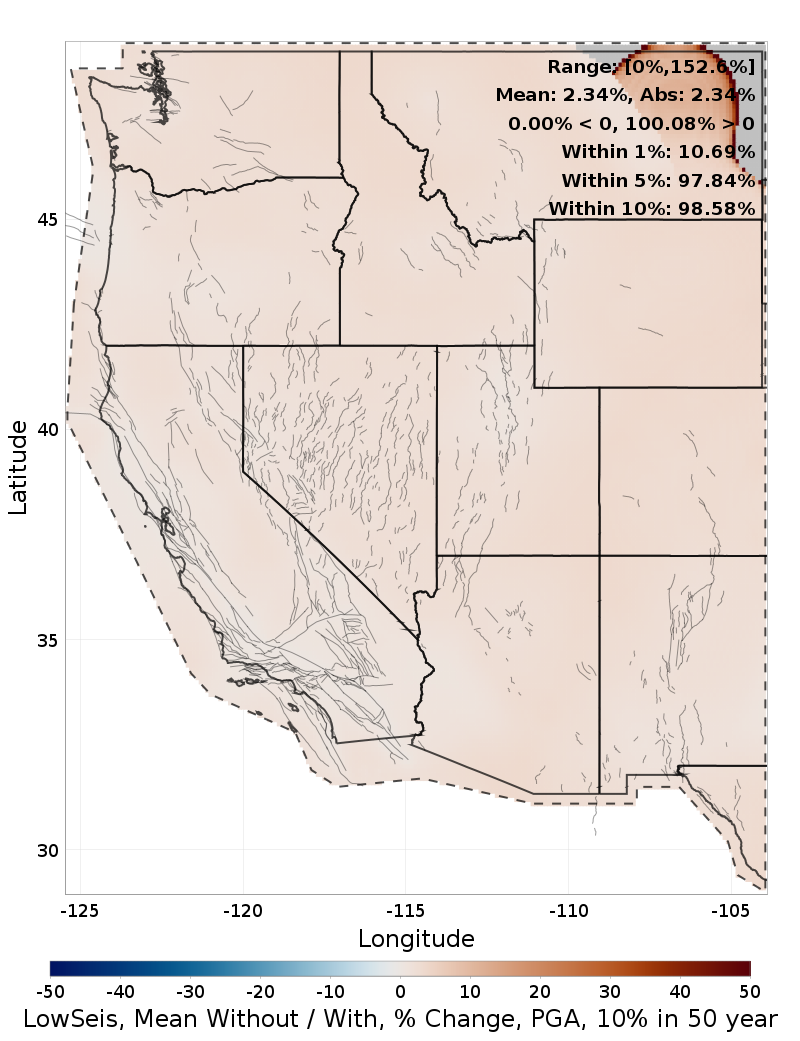 Percent Difference Map