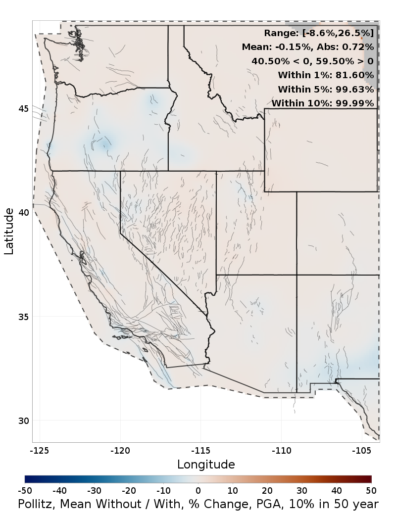 Percent Difference Map