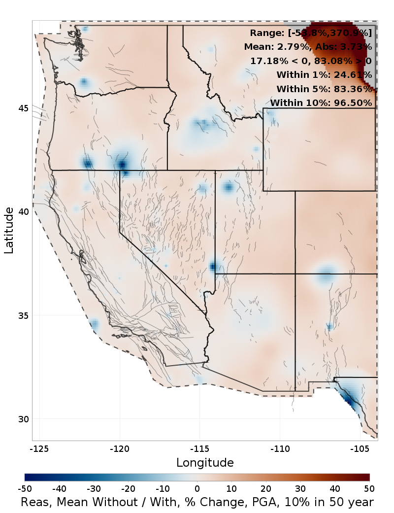 Percent Difference Map