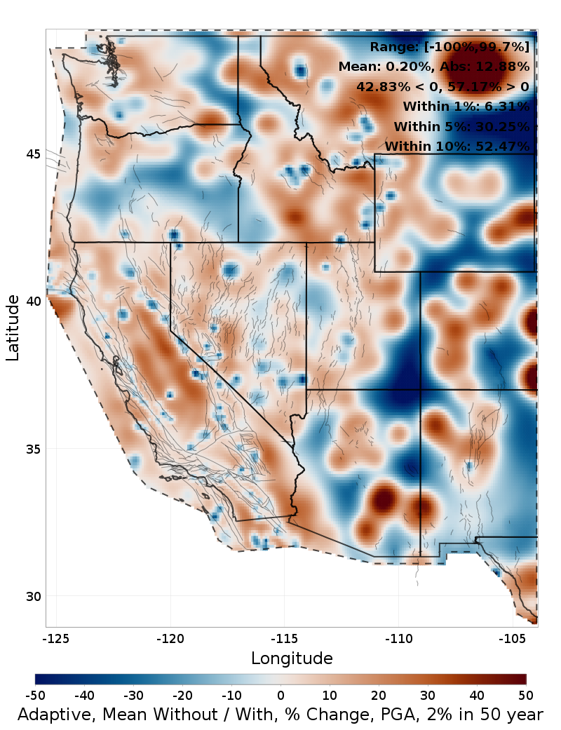 Percent Difference Map