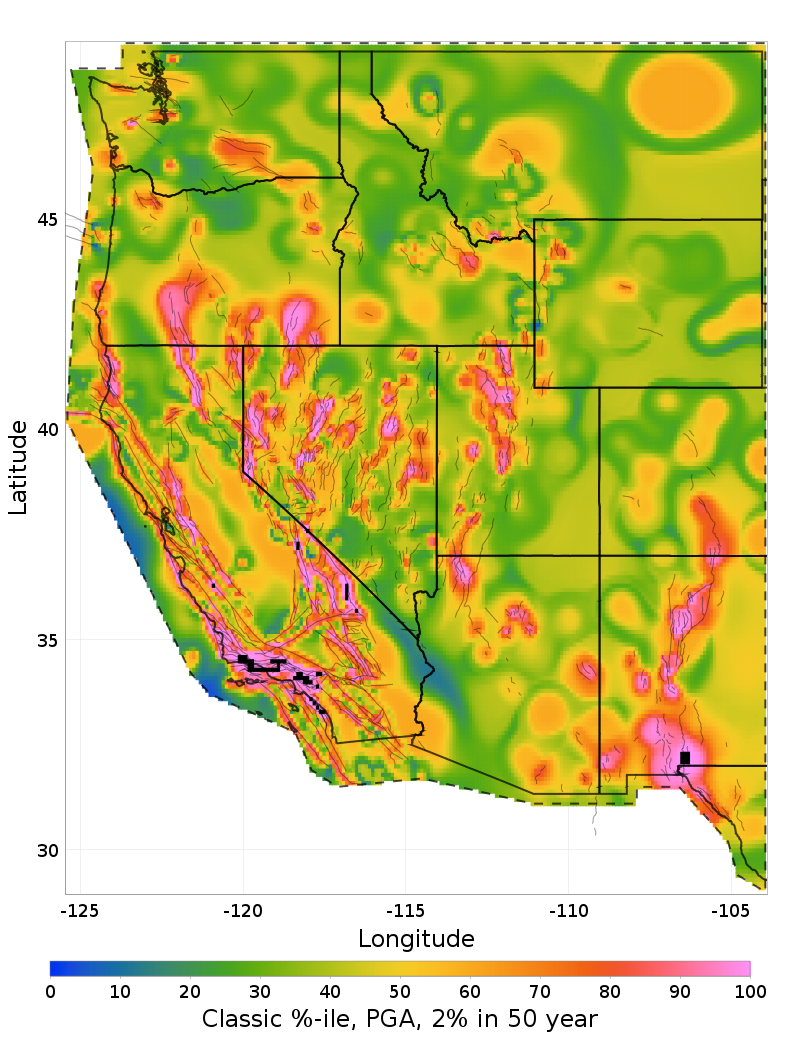 Percentile Map