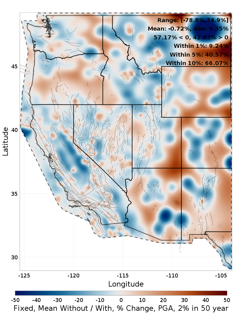 Percent Difference Map