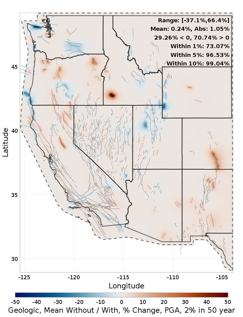 Percent Difference Map