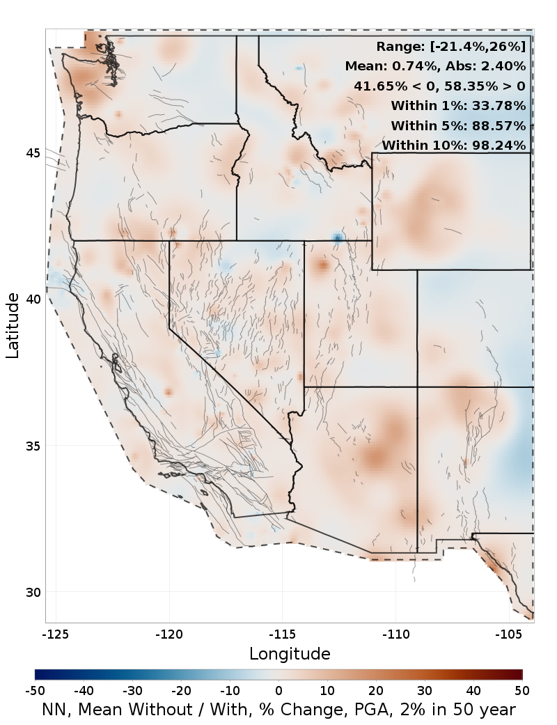Percent Difference Map