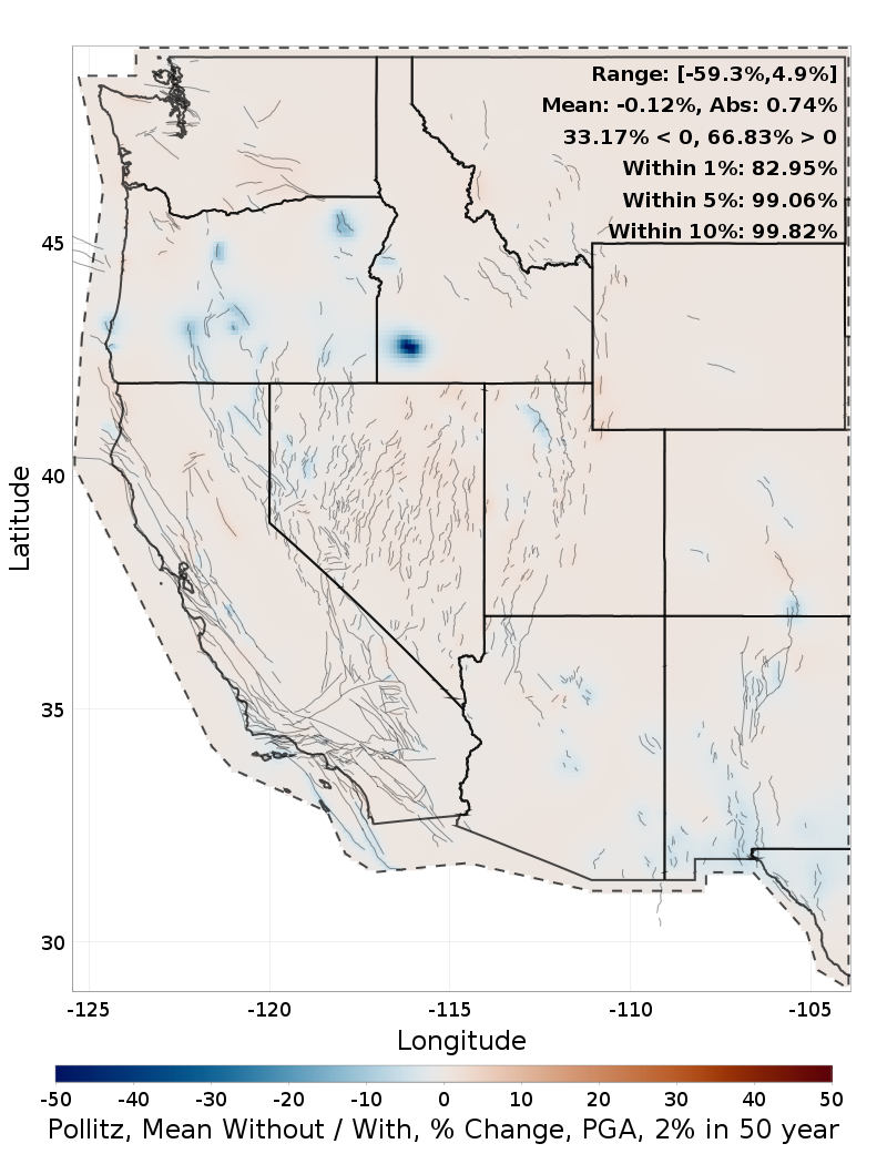 Percent Difference Map