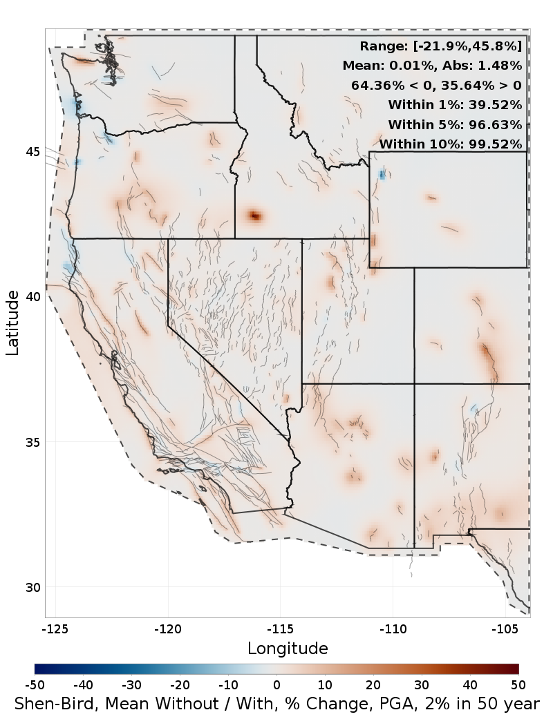 Percent Difference Map