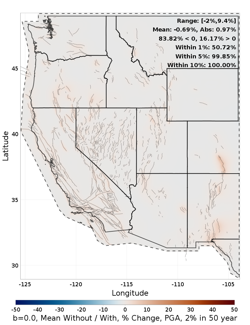 Percent Difference Map