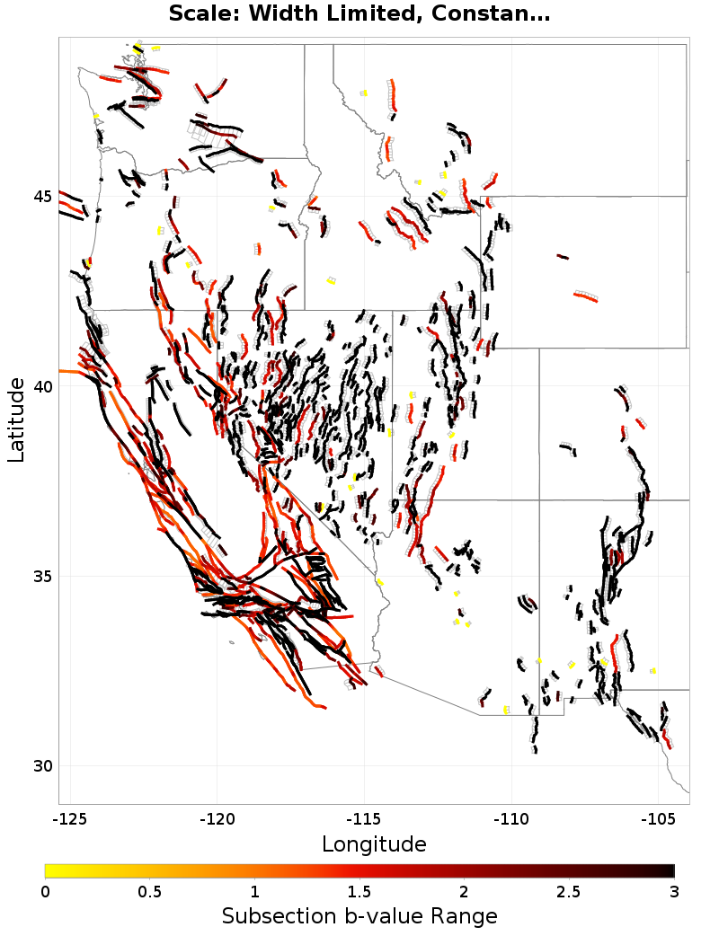 b-value range