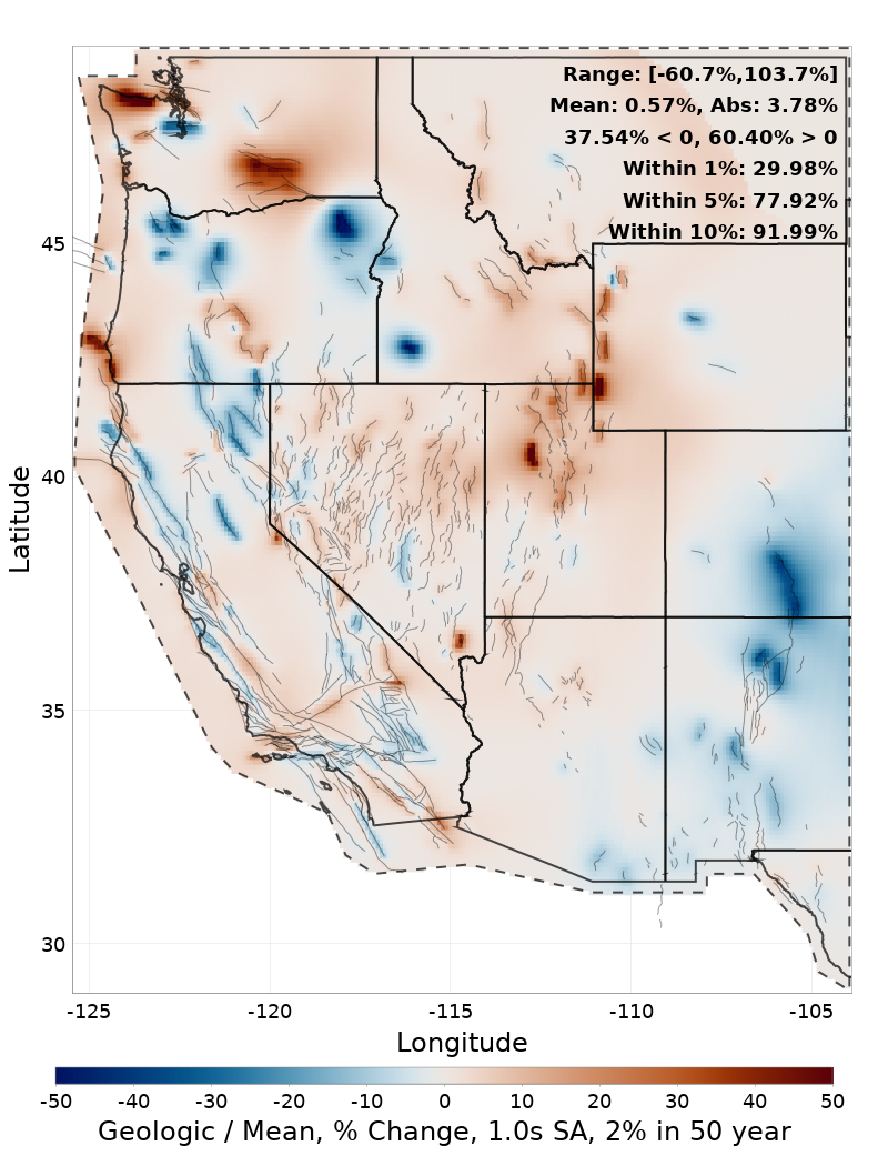 Percent Difference Map