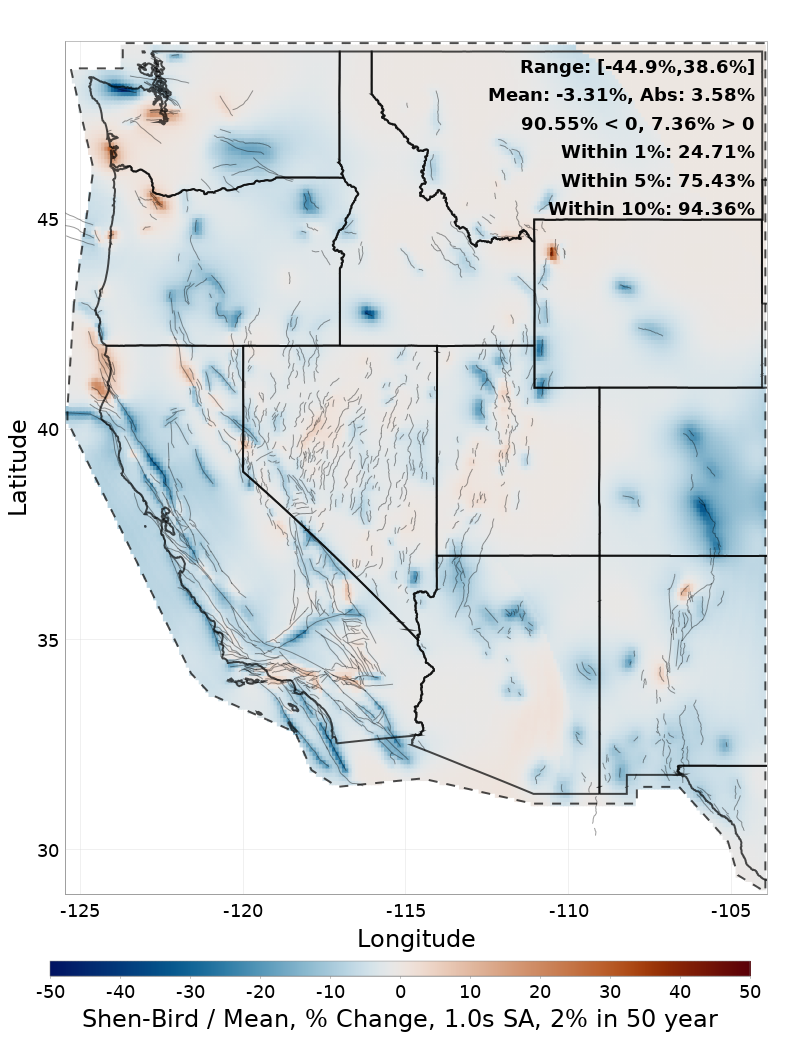 Percent Difference Map