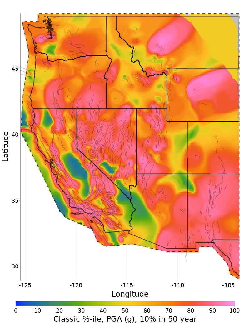 Percentile Map