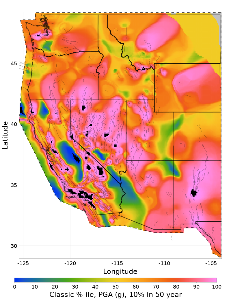Percentile Map
