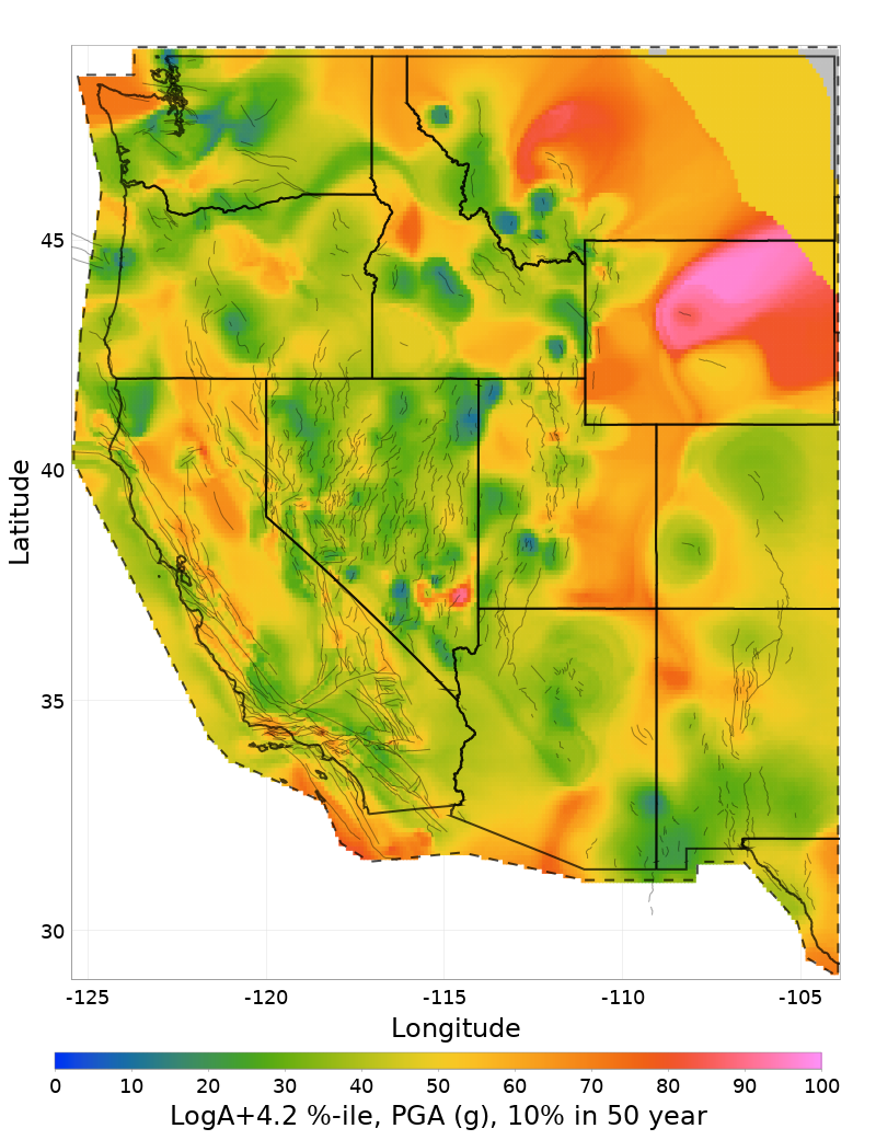 Percentile Map