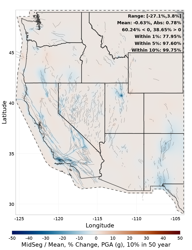 Percent Difference Map