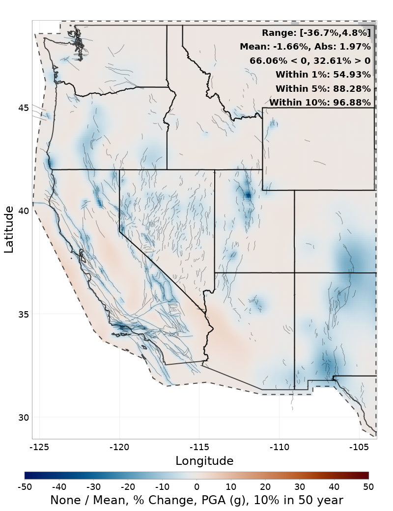 Percent Difference Map