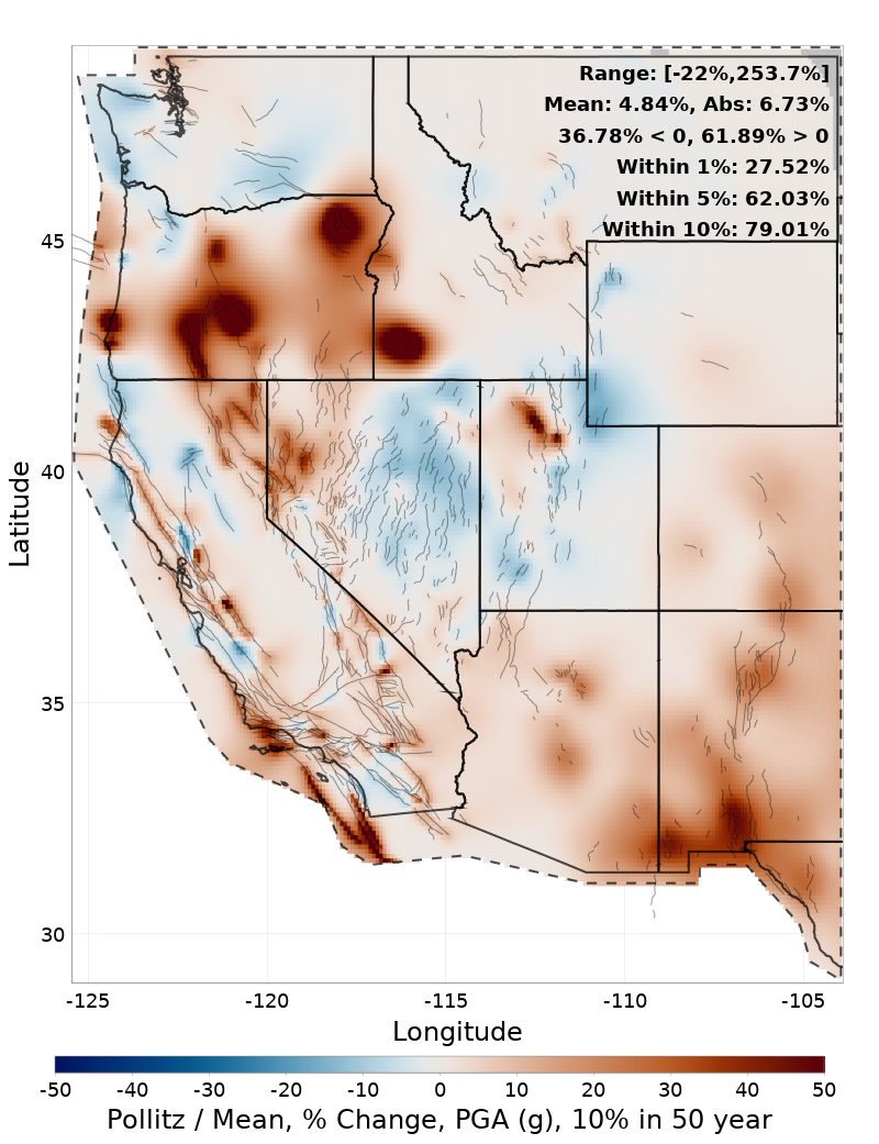 Percent Difference Map