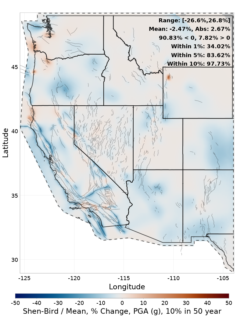 Percent Difference Map
