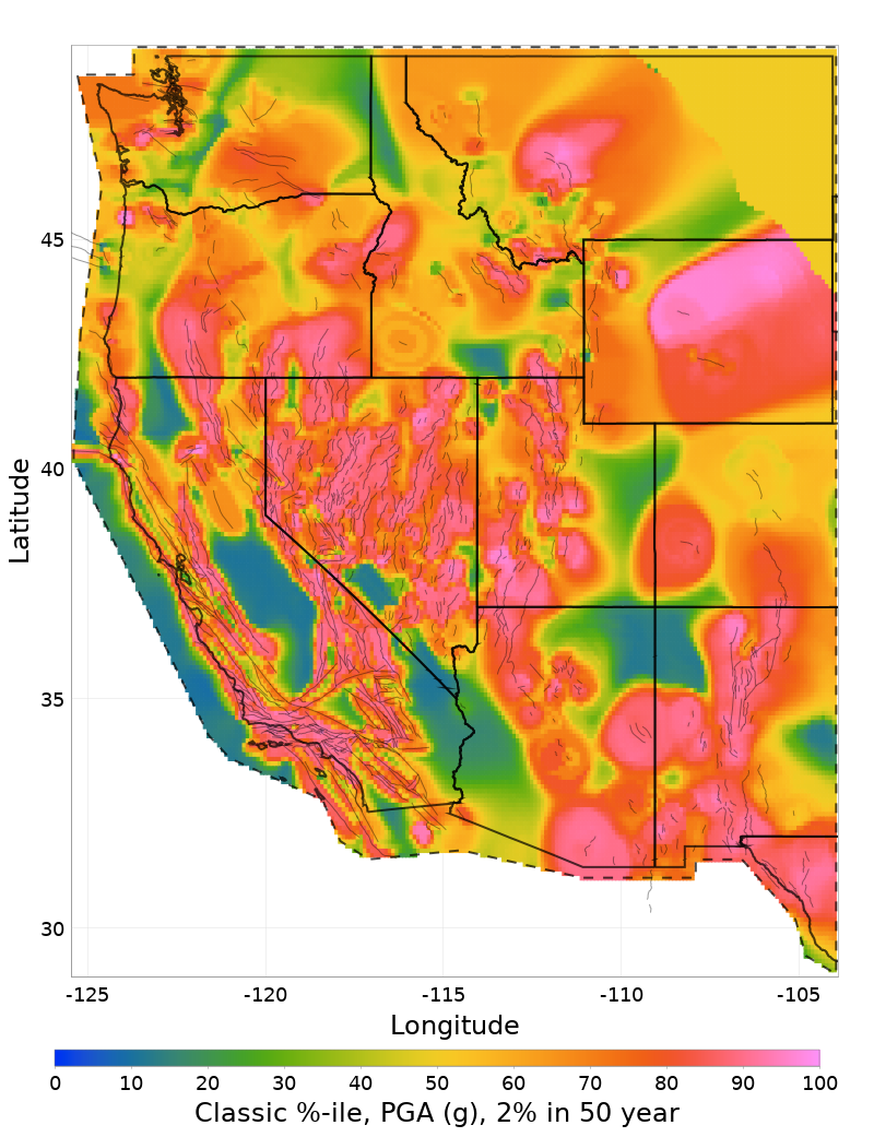 Percentile Map