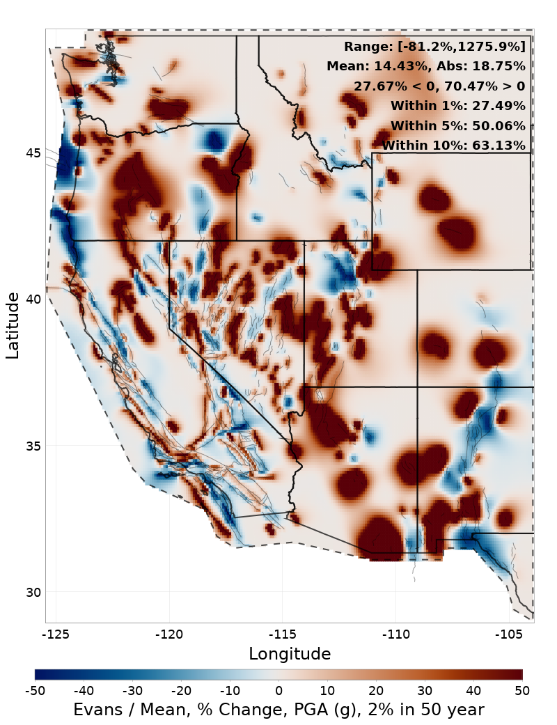 Percent Difference Map