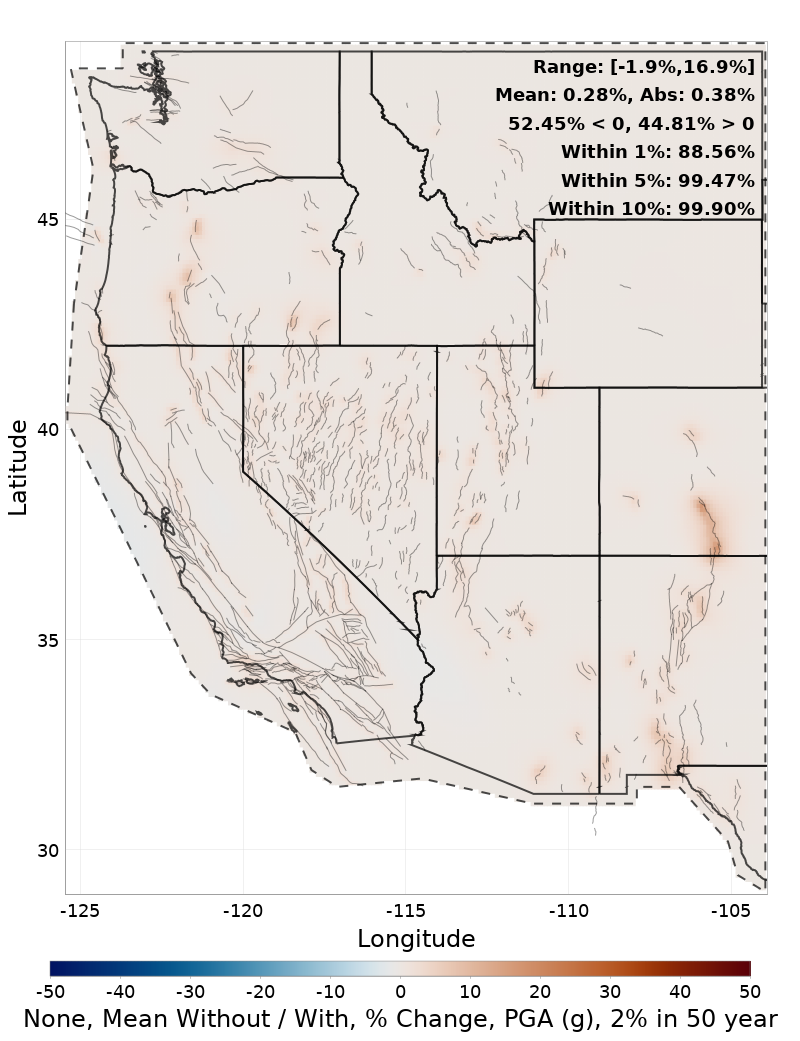 Percent Difference Map