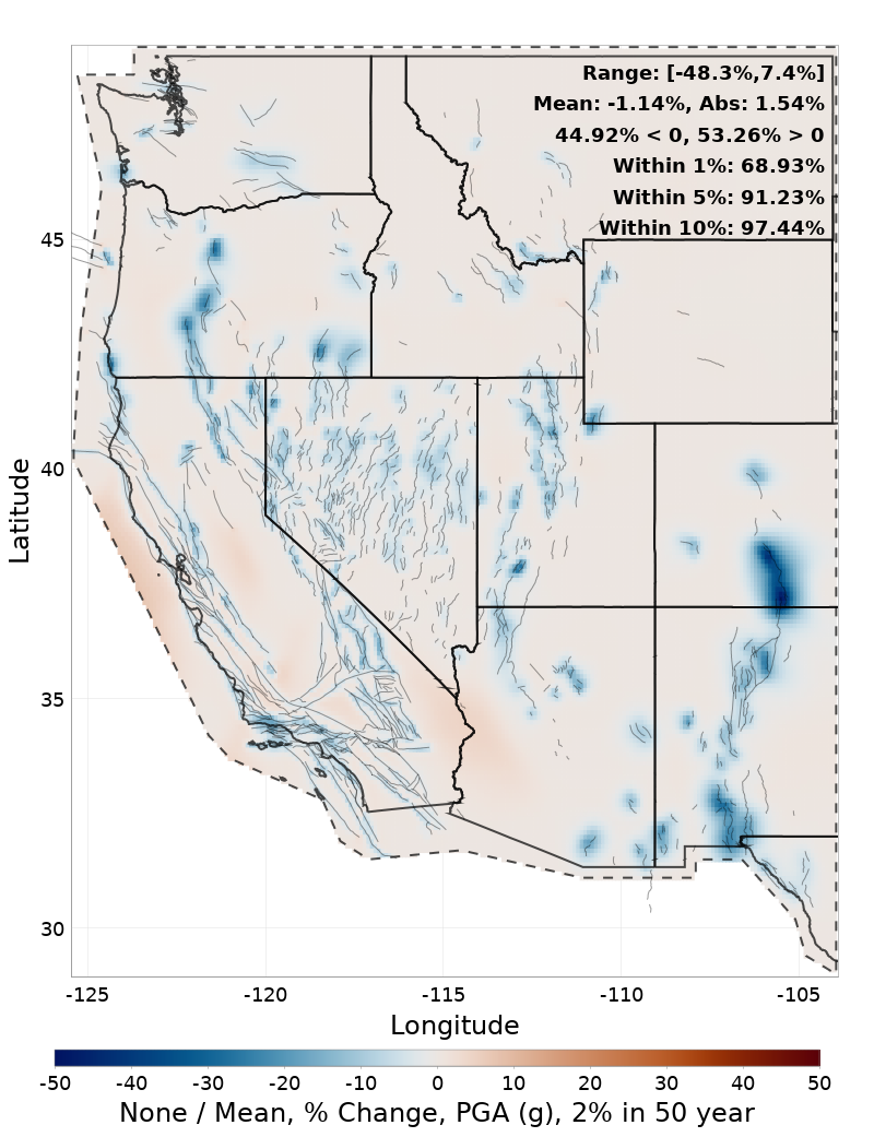Percent Difference Map