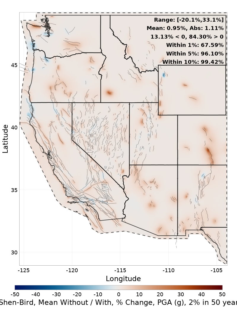 Percent Difference Map