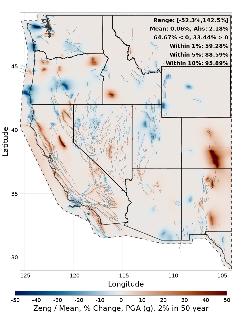 Percent Difference Map