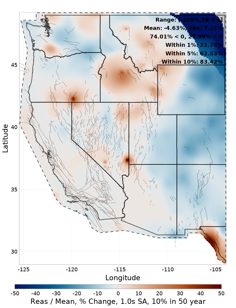 Percent Difference Map