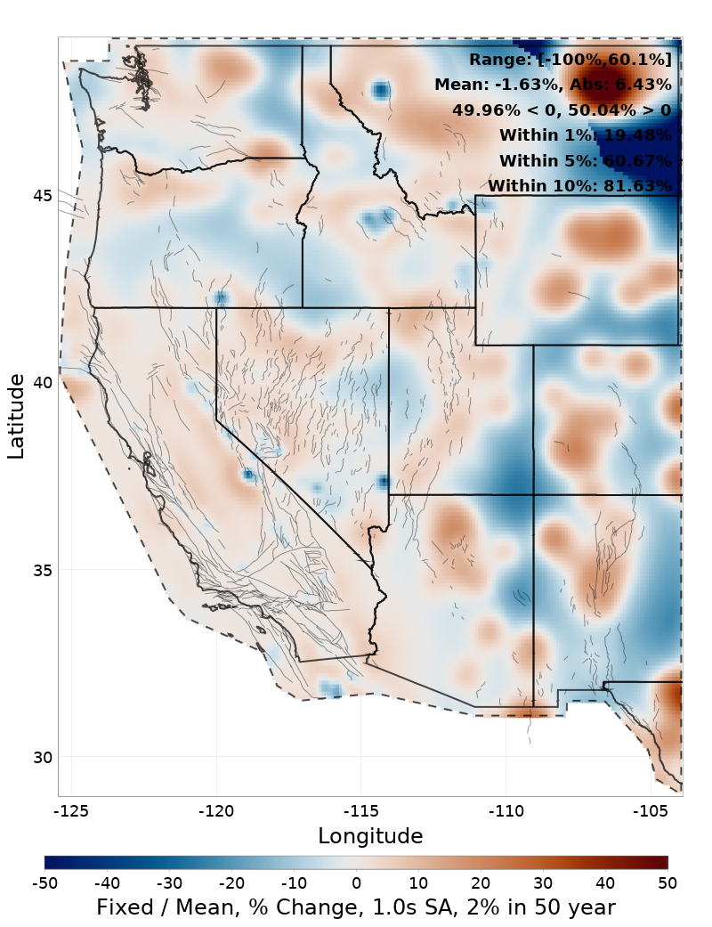 Percent Difference Map