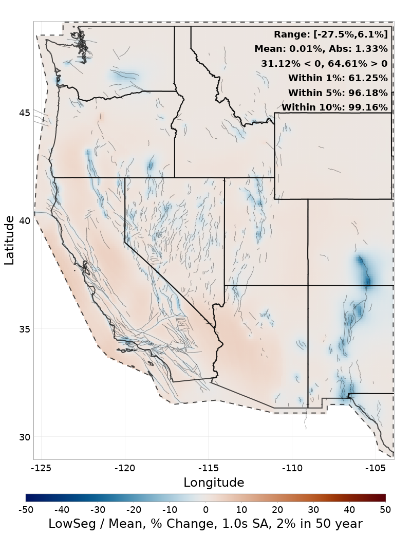 Percent Difference Map