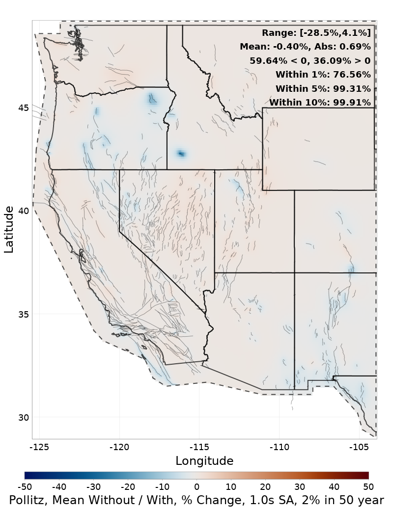 Percent Difference Map