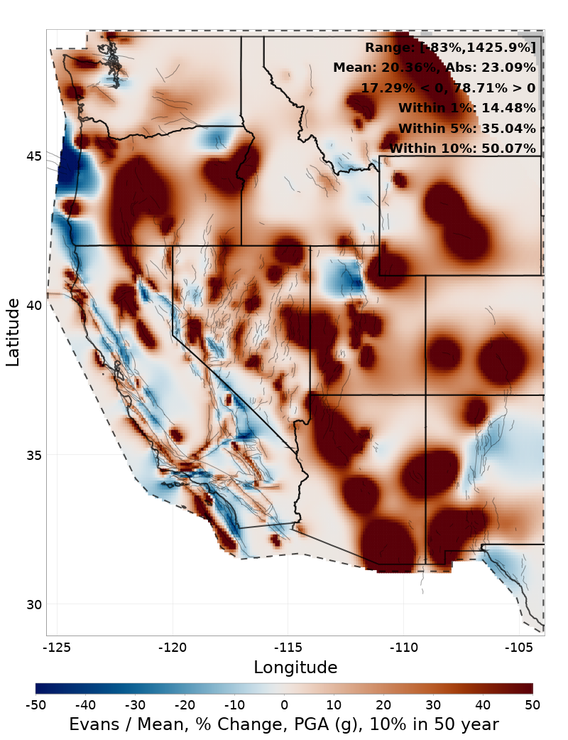 Percent Difference Map