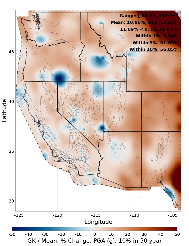 Percent Difference Map