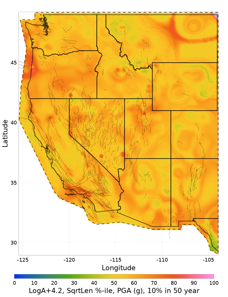Percentile Map