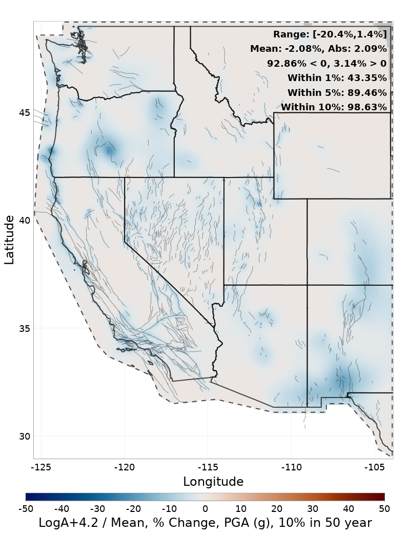 Percent Difference Map