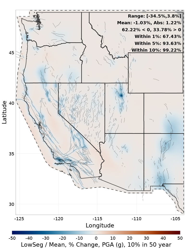 Percent Difference Map