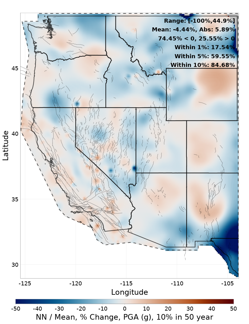 Percent Difference Map