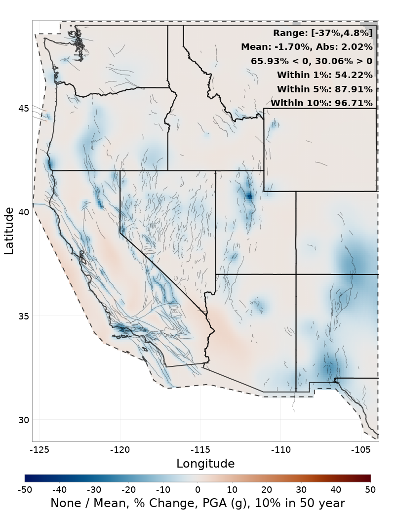 Percent Difference Map