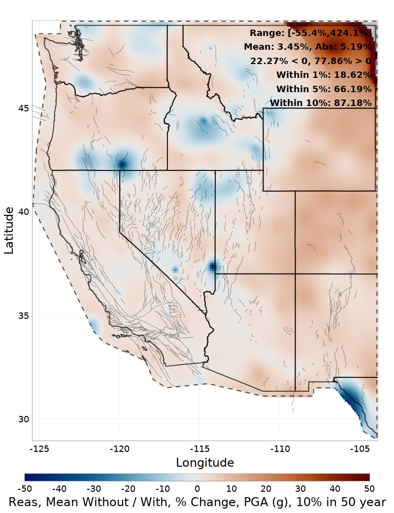 Percent Difference Map