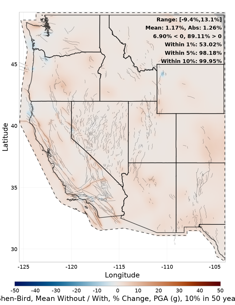 Percent Difference Map