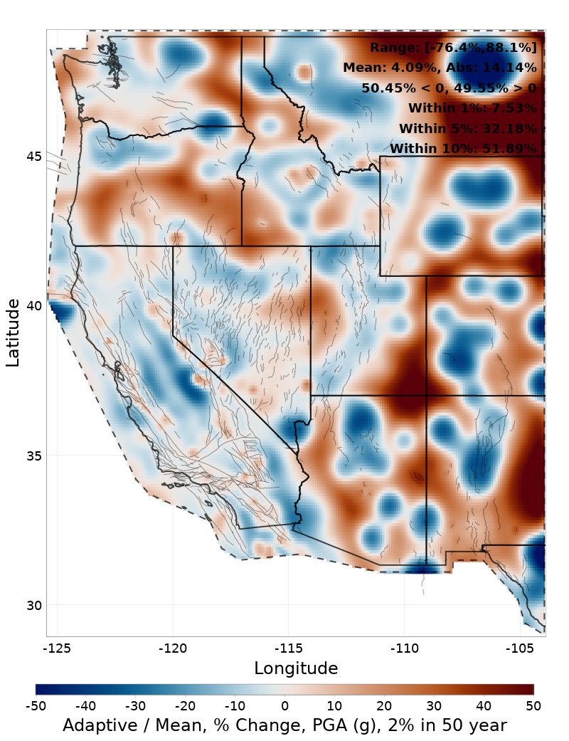 Percent Difference Map