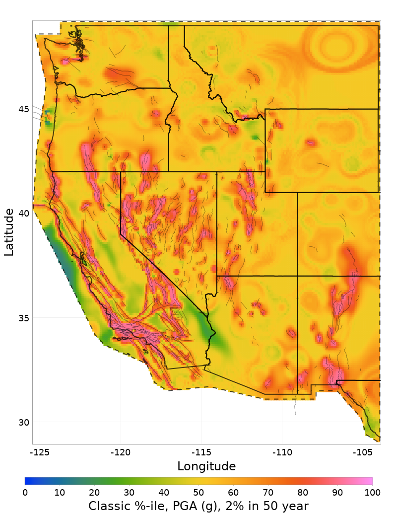 Percentile Map